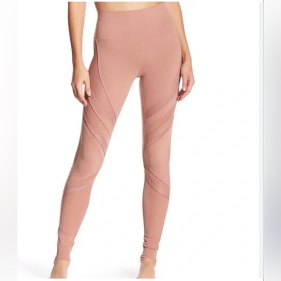 ALO Yoga Pants - alo yoga mesh leggings womens